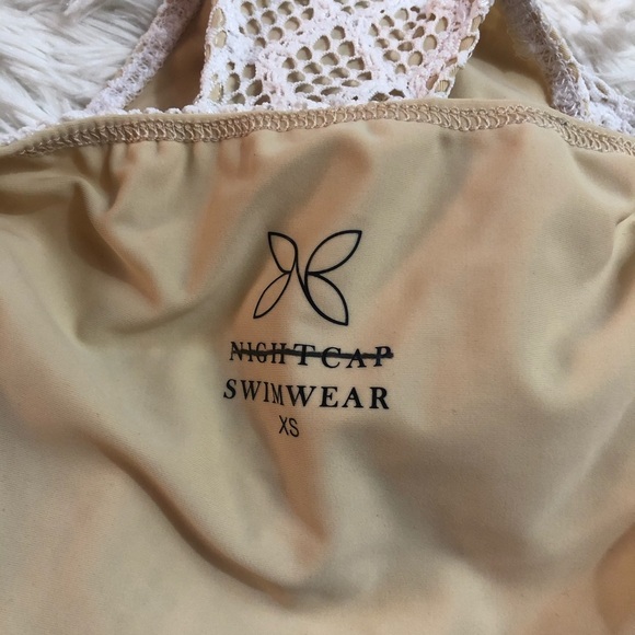 Free People Fishnet Lace Lima One-Piece Swimsuit - Picture 11 of 11